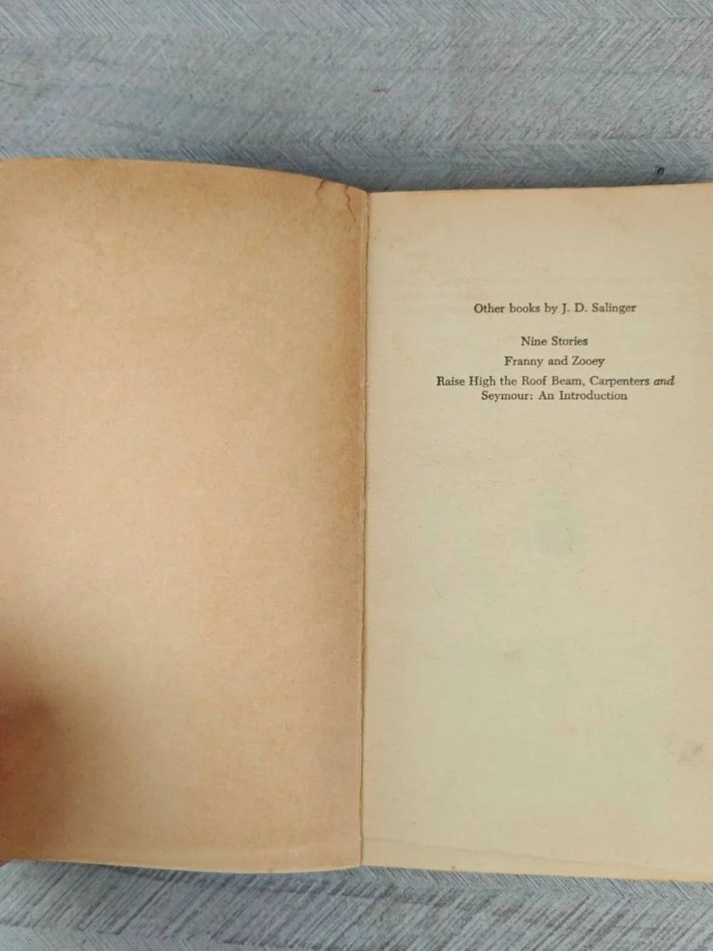 The Catcher In The Rye J.D. Salinger Paperback 1967 Classic Literature